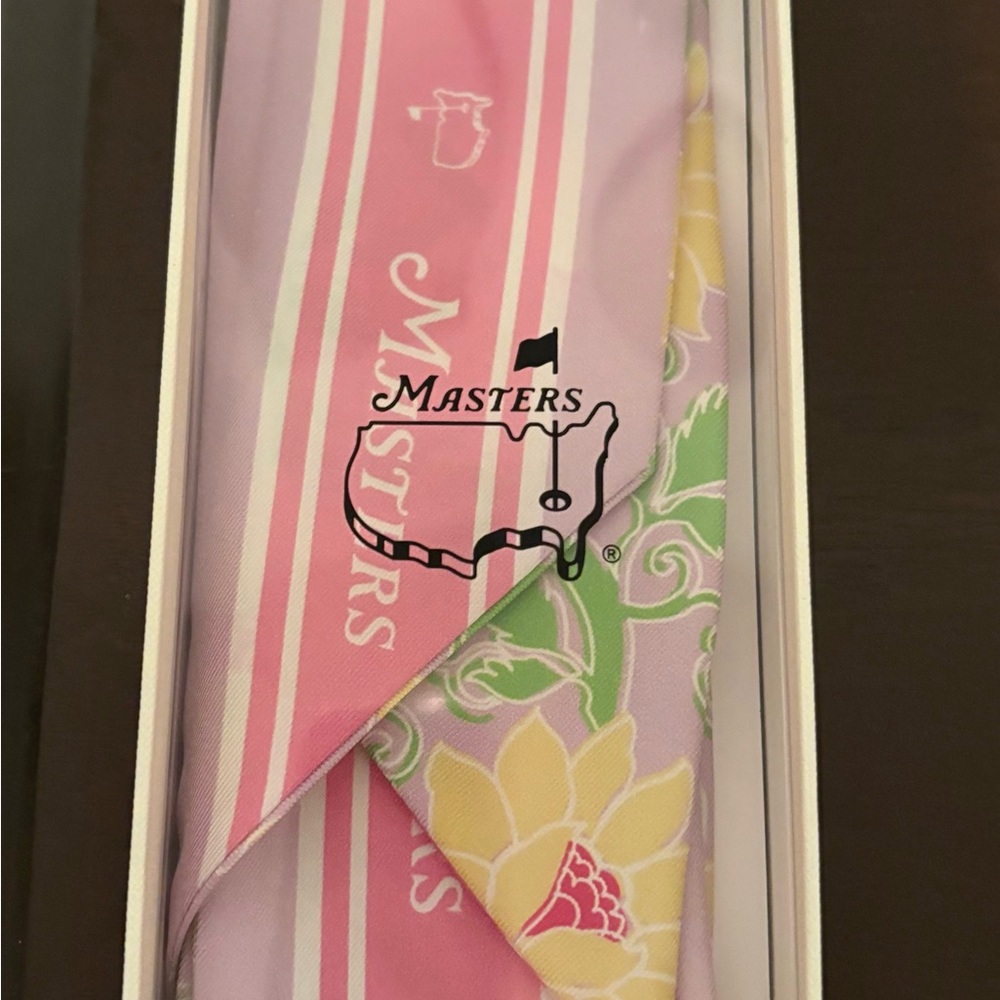 Masters - 100% silk twilly scarf